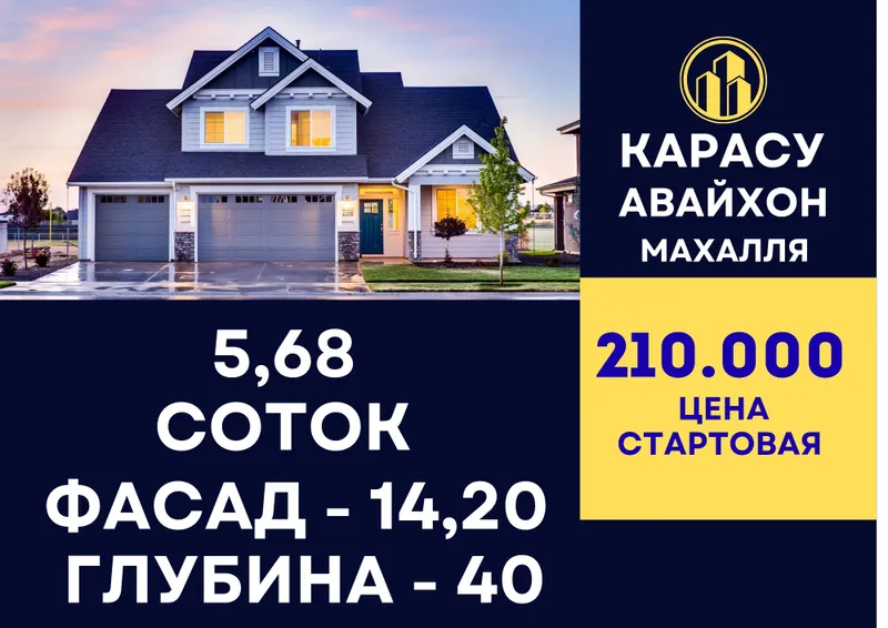 КАРАСУ(Авайхон махалля)! Мечеть! Тупик! Шикарное месторасположение! КАРАСУ(Авайхон махалля)! Мечеть! Тупик! Шикарное месторасположение!