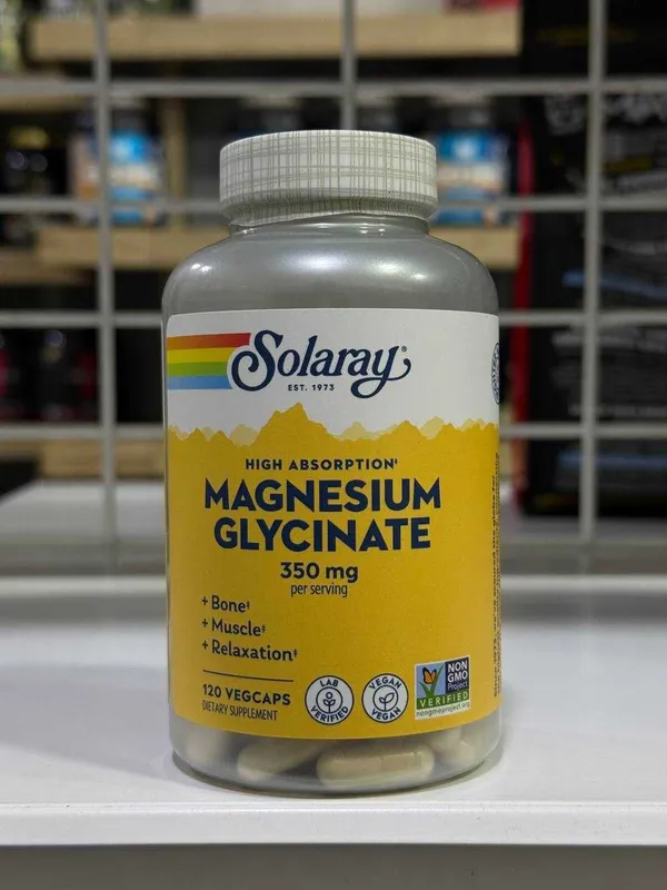 Solaray Magnesium Glycinate 120CAP