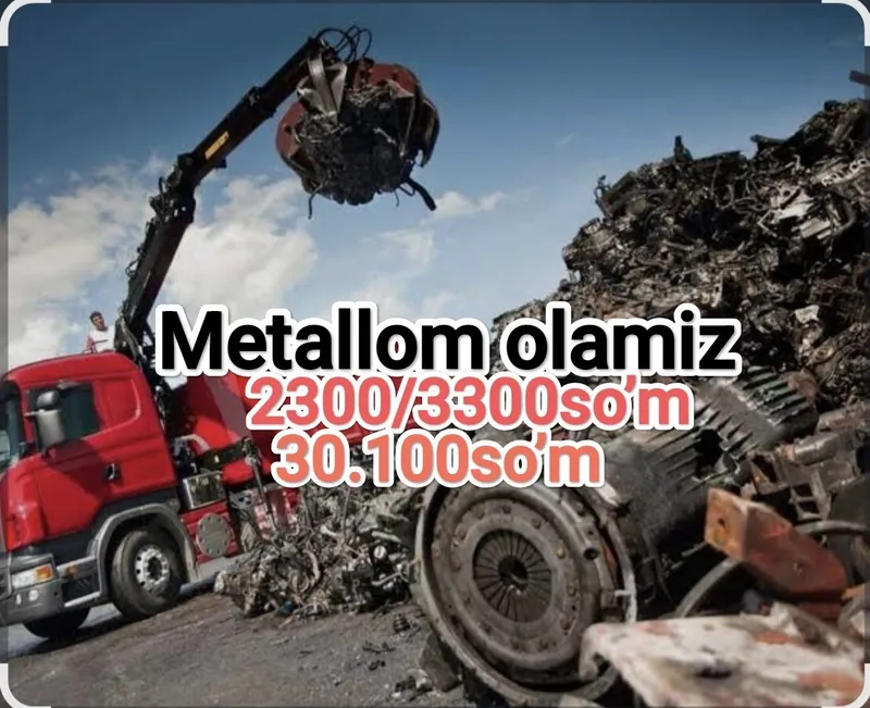 Metallom olamiz b/u металлолом переработка металом пирём