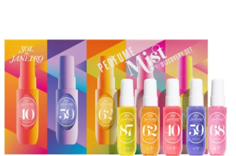 Набор Sol de Janeiro Perfume Mist Discovery Set (39, 48, 71, 76, 77) — парфюмированные мист-спреи 5×30 мл — фото 1