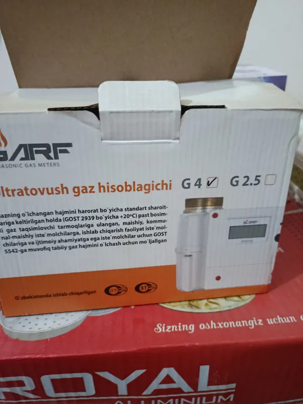 gaz uchyotchik sotiladi