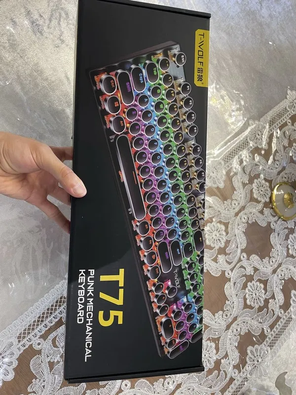 Механическая клавиатура T-WOLF T75 RGB 1 Механическая клавиатура T-WOLF T75 RGB 1