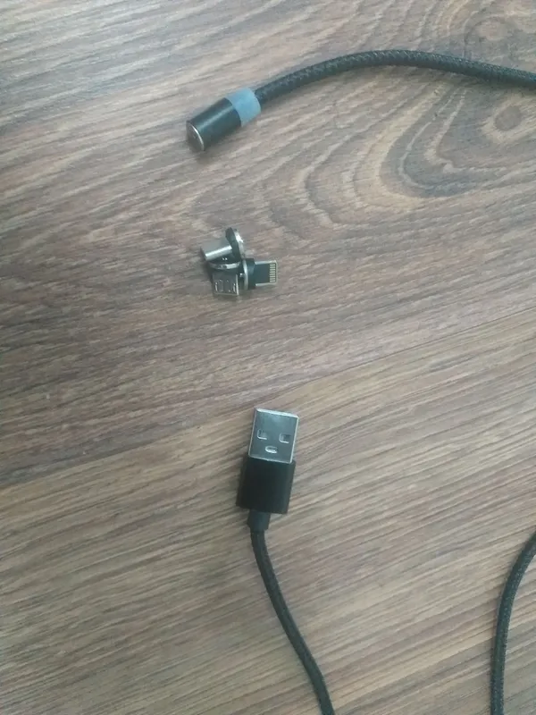 Tez zaryadlovchi kabel magnitli uch xil zaryadlash — фото 3