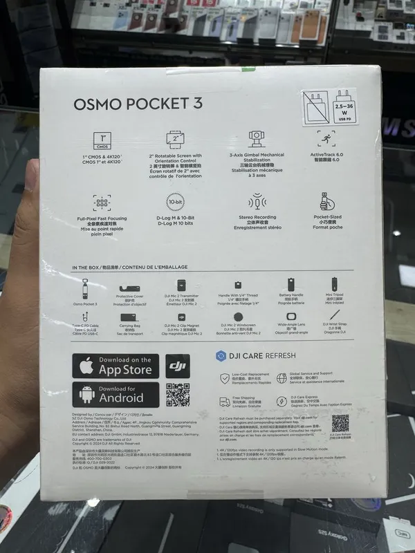 Dji osmo pocket 3 combo garantiya dostavka — фото 1