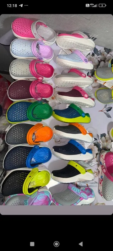 Детские кроксы сабо crocs kids — фото 3