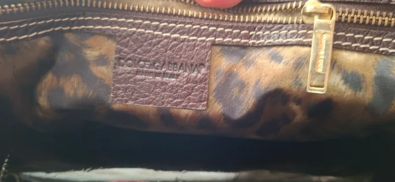 Сумка кожаная DOLGE&GABBANA 3 Сумка кожаная DOLGE&GABBANA 3
