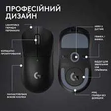 Мышь беспроводная Logitech G PRO X SUPERLIGHT 2 Black
