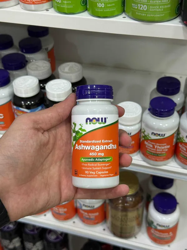 NOW Ashwagandha 90VEG CAP 450MG