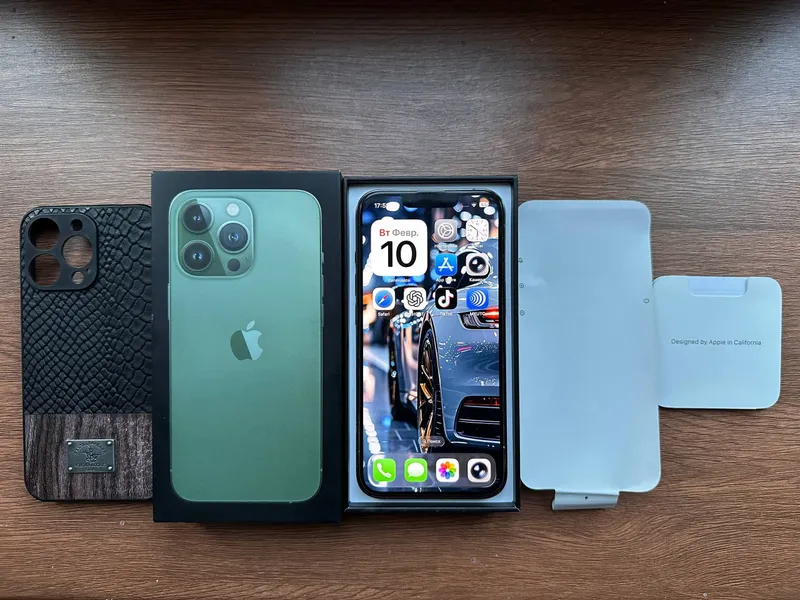 iPhone 13 Pro Green в идеальном состоянии 2 iPhone 13 Pro Green в идеальном состоянии 2
