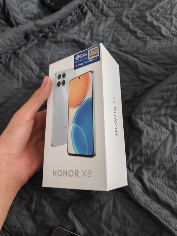 Honor X8 128гб памяти и 6,0 Гб + 2,0. Коробка есть — фото 5
