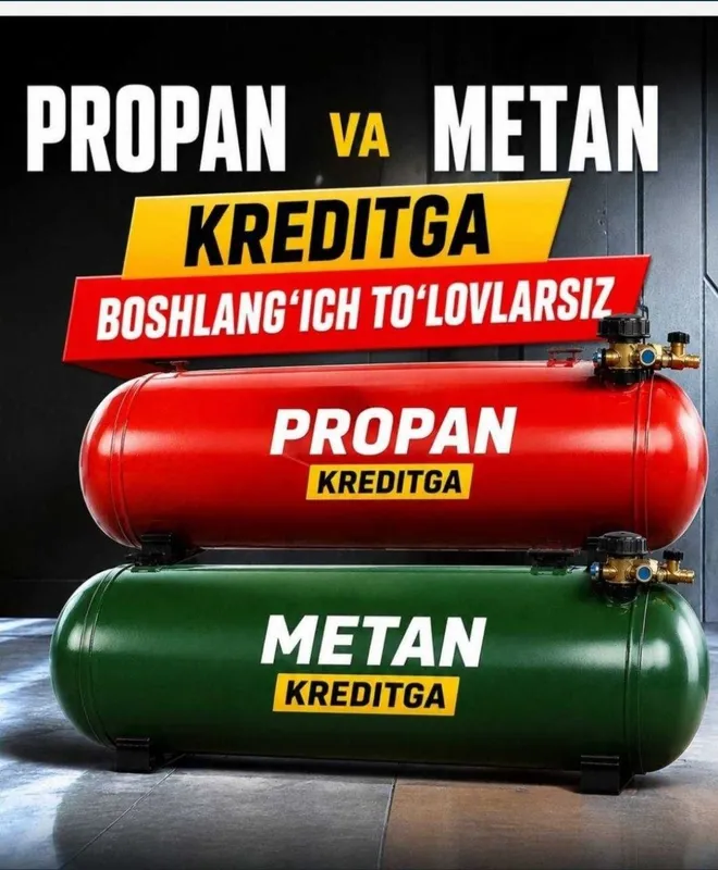 Metan propan ustanovka va muddatli tulovga 2