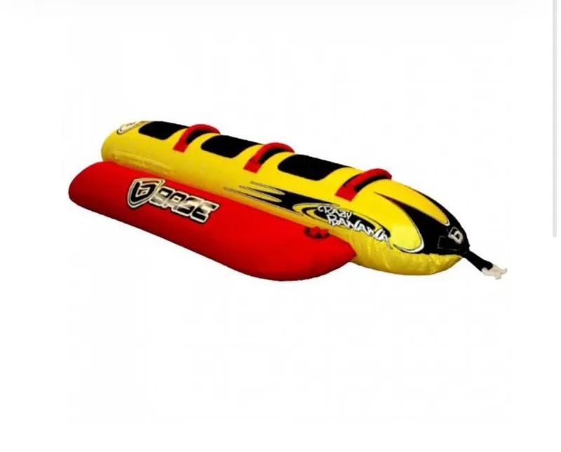 Надувной банан для 3х, Base Sports Crazy Banana Tube 1 Надувной банан для 3х, Base Sports Crazy Banana Tube 1