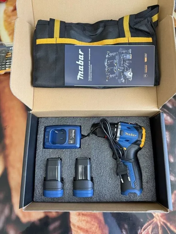 Шуруповёрт Mabar оригинал 16V 2.0 Ah
