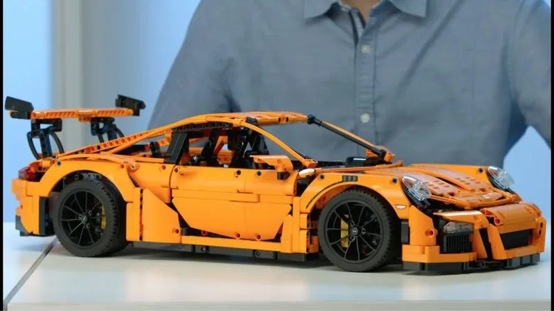 Лего Конструктор Lego Новый Подарок Игрушка Porsche Yangi O'yinchoq — фото 2