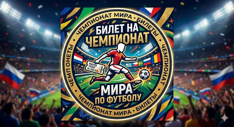 Билет на чемпионат мира по футболу