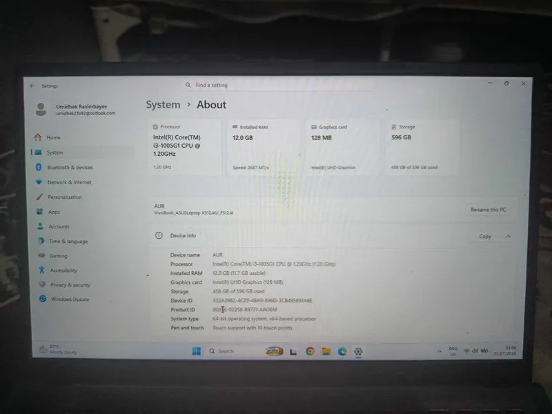 Asus F512JA Laptop-Noutbook 4