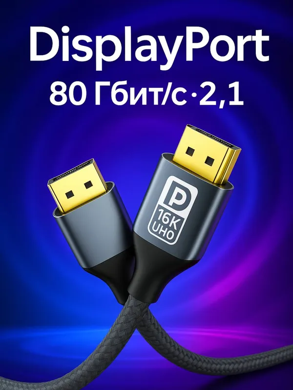 Кабель Displayport 2.0