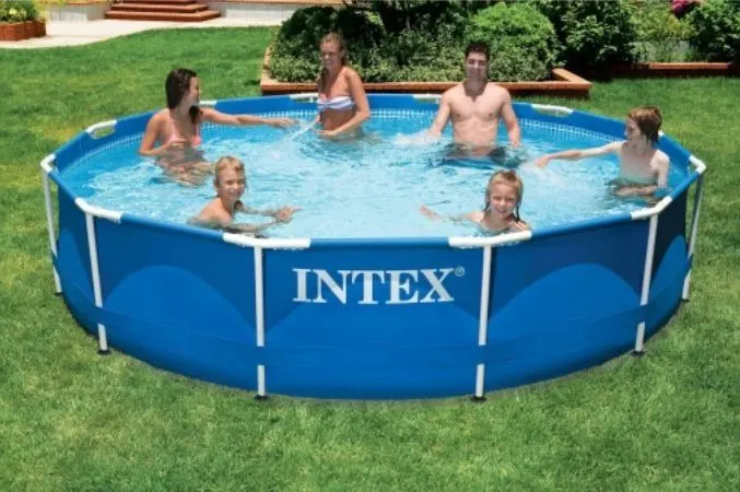 INTEX 366×76 Каркасный бассейн BESTWAY ORIGINAL stoyka basseyn — фото 2