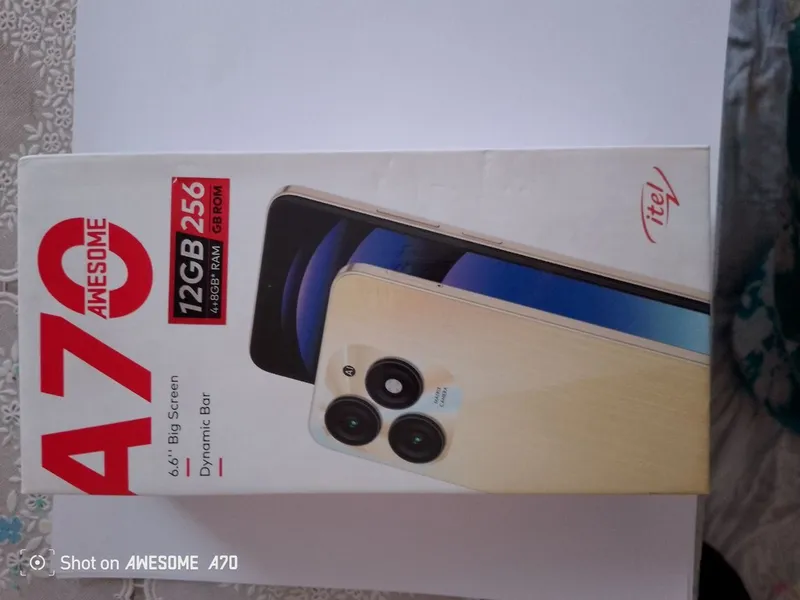 Itel A70 8/256gb yangi