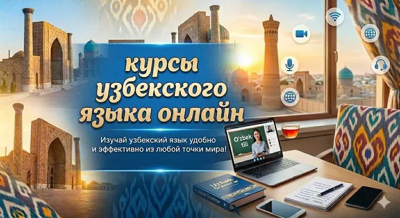 Узбекский язык для взрослых онлайн