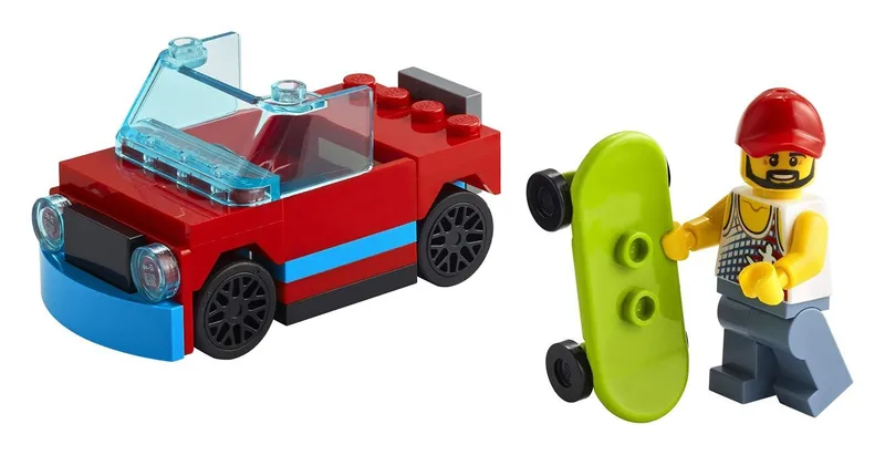 LEGO City Skater 30568. Включает минифигур — фото 1