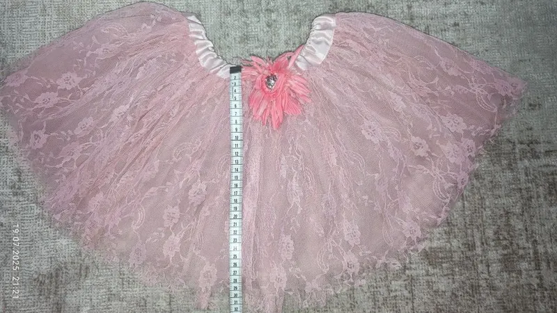 Нарядная ажурная юбочка, на 5-8 лет — фото 2