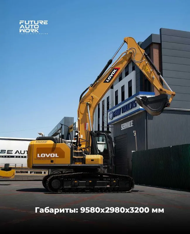 Гусеничный экскаватор LOVOL FR220F 30 ойга расрочка — фото 1