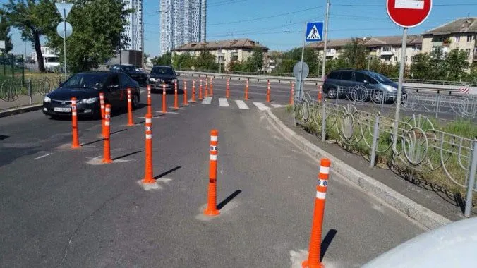Столбик дорожный фишки геливие 75см — фото 6