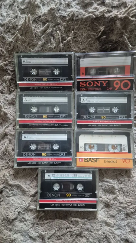 Кассеты DENON SONY BASF в хорошем состоянии! 1 Кассеты DENON SONY BASF в хорошем состоянии! 1