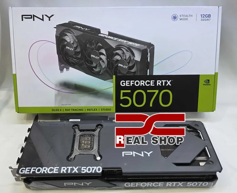 NEW! Гарантия 6 мес! PNY RTX 5070 12GB GDDR7 192BIT 2K/4K (PALIT) — фото 2