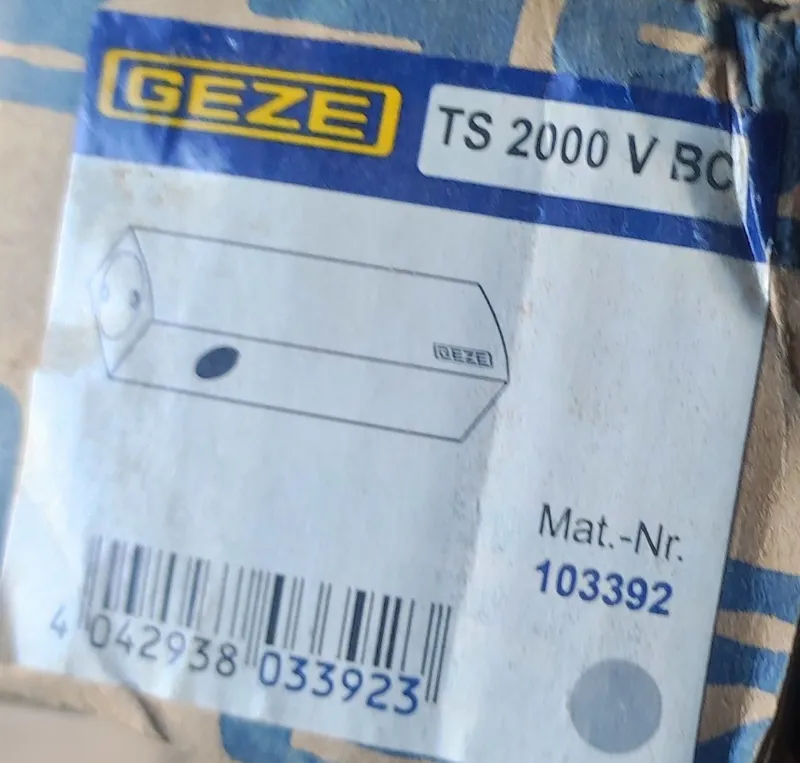 Дверного доводчика GEZE TS 2000 V BC. 3