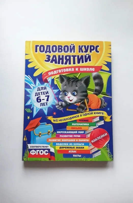 Годовой курс занятий 6–7 лет. Подготовка к школе в одной книге Годовой курс занятий 6–7 лет. Подготовка к школе в одной книге