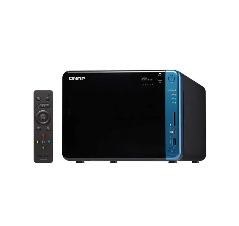 < Сетевой RAID-накопитель QNAP TS-653B-8G 6-Bay 1.5GHz 8GB 2