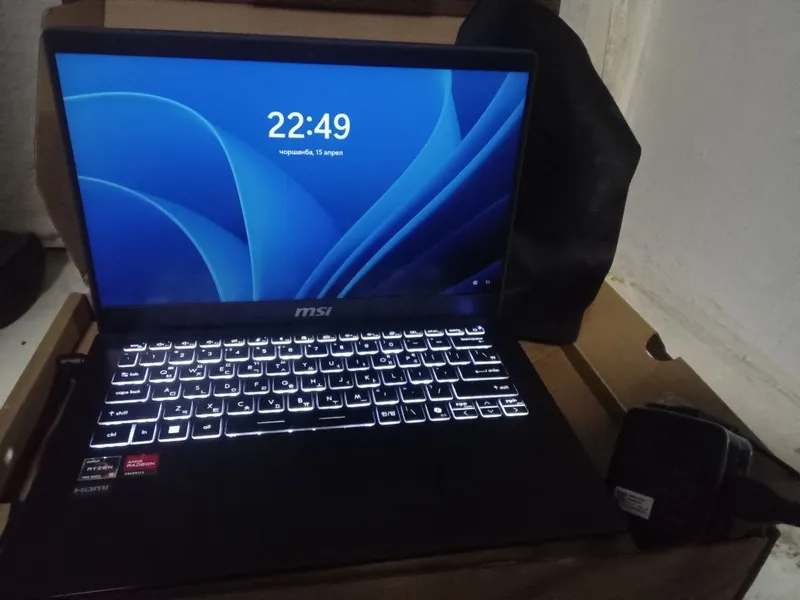 MSI noutbuk. 8/512GB — фото 2