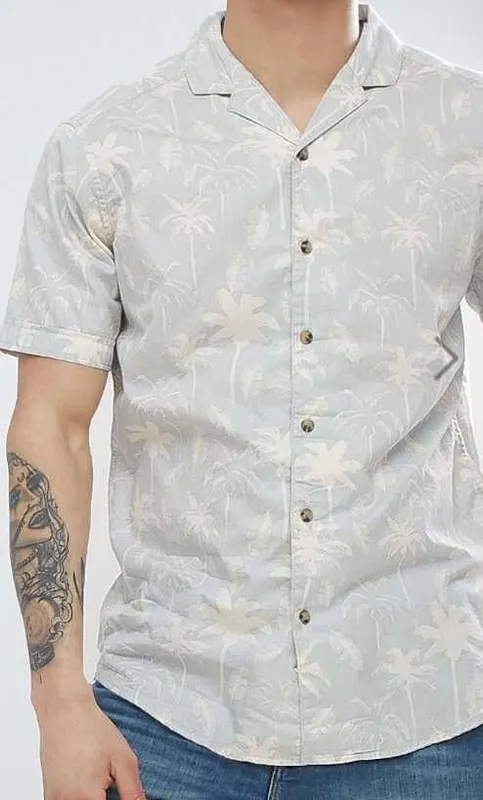 Мужская рубашка Esprit EDC Camp Shirt 100% хлопок, размер L (EU) 1