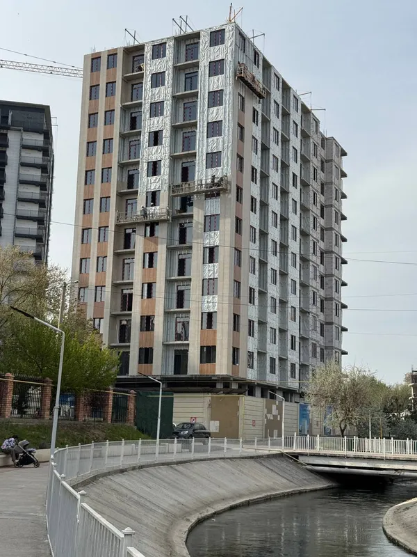 2/9/12 ЖК Qushbegi Tower, Яккасарайский район, 42 м², коробка — фото 2