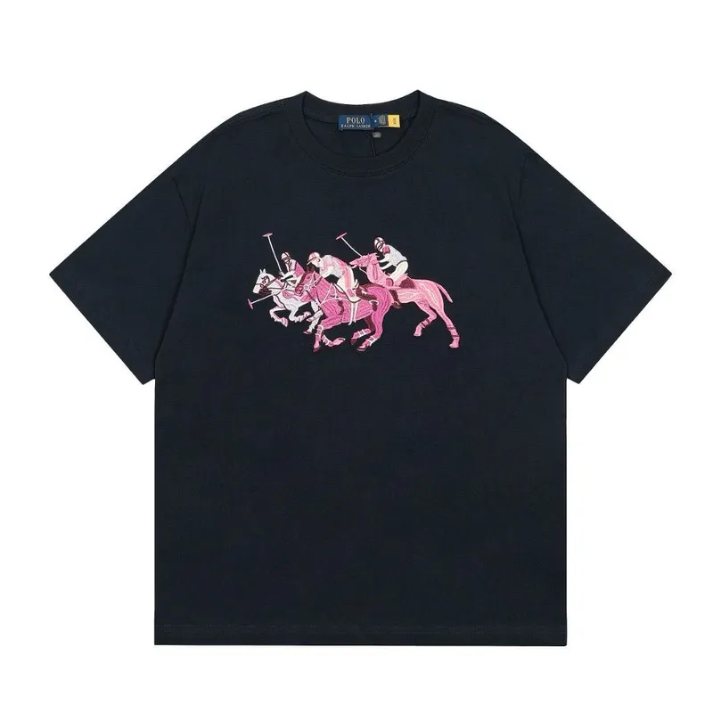 Polo Ralph Lauren футболка с вышивкой с всадниками 1 Polo Ralph Lauren футболка с вышивкой с всадниками 1
