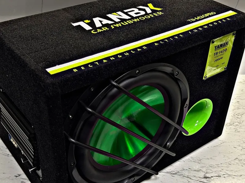 Активный сабвуфер Tanbx TB-1420PRO 2000w(сабуфер,sambufer,jbl,machete) — фото 3