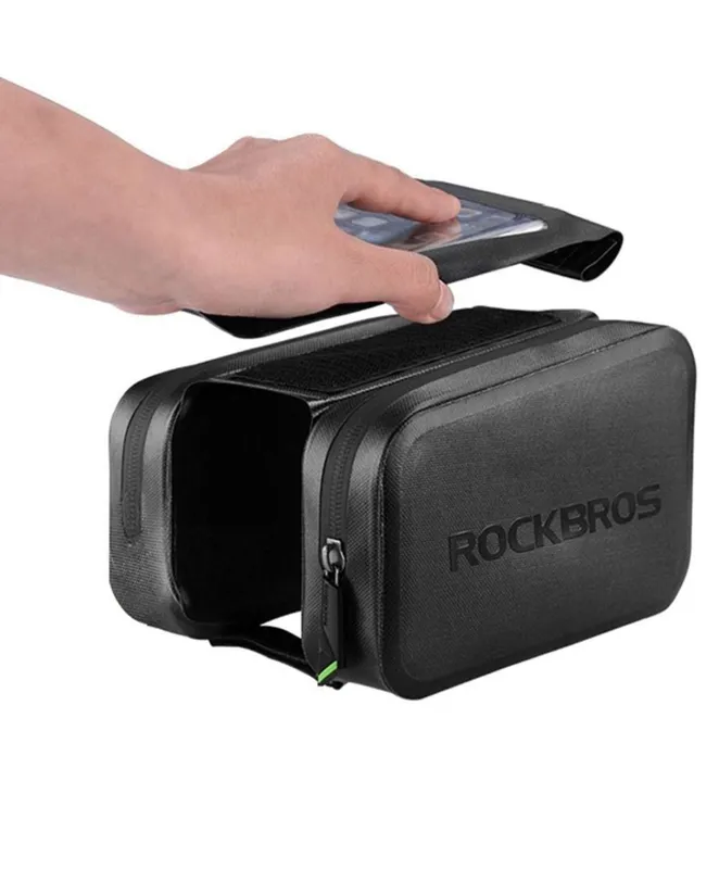 telefon uchun ramkaga o‘rnatiladigan sumka ROCKBROS AS-006 4