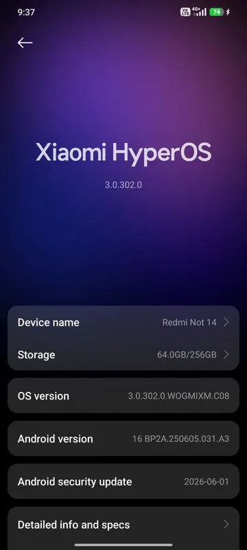 Redmi not 14 8/256 gb 3 Redmi not 14 8/256 gb 3