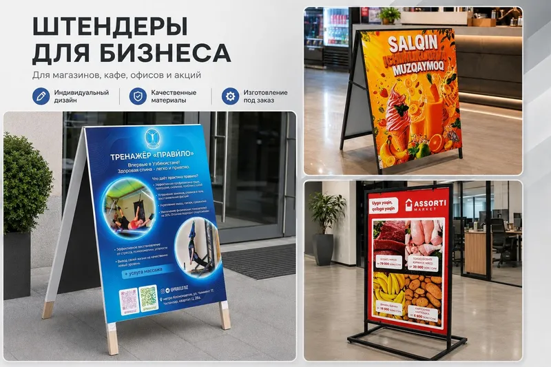 Реклама для бизнеса под ключ | Дизайн, изготовление, монтаж — фото 4
