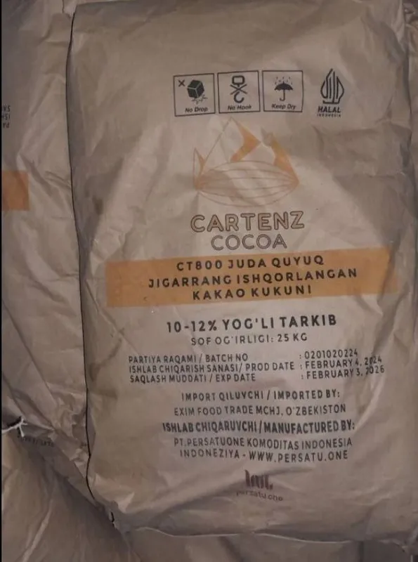 Marojni va konditer mahsulotlari uchun sotuvda 7