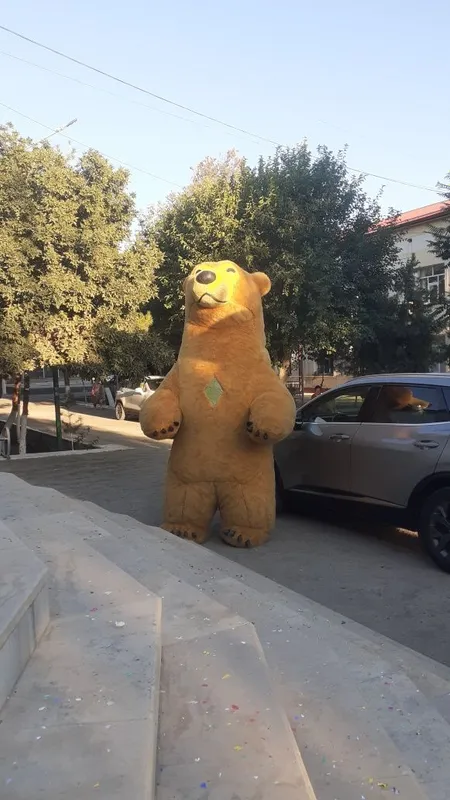 3,5 metrlik 2 ta ayiq sotiladi 2