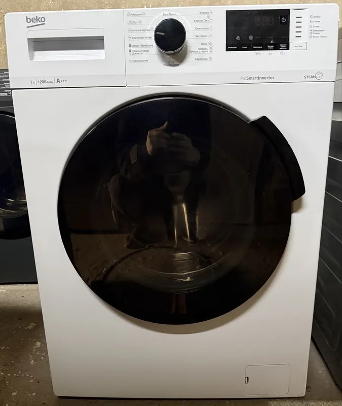 Продается стиральная машина beko 7,5кг как новая — фото 4