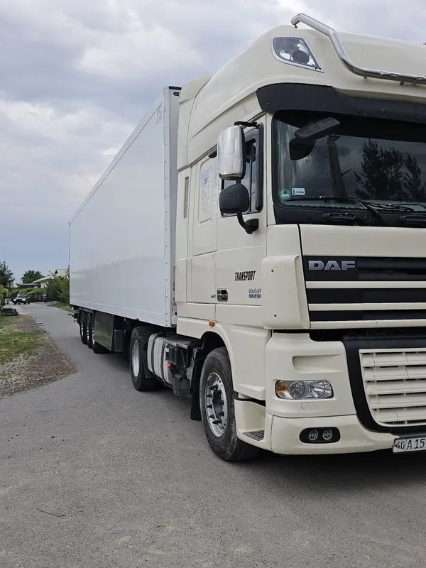 DAF XF 105.510 EURO 5 + SCHMITZ Реф Сотилади — фото 1