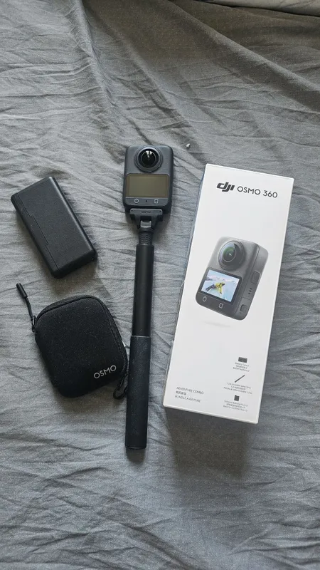 DJI Osmo 360 Adventure Combo — практически новая 1