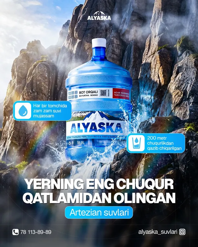 Alyaska zam-zam suvlari