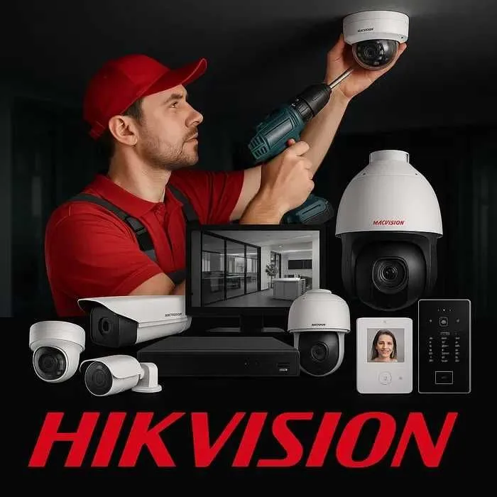 Установка камери Hikvision