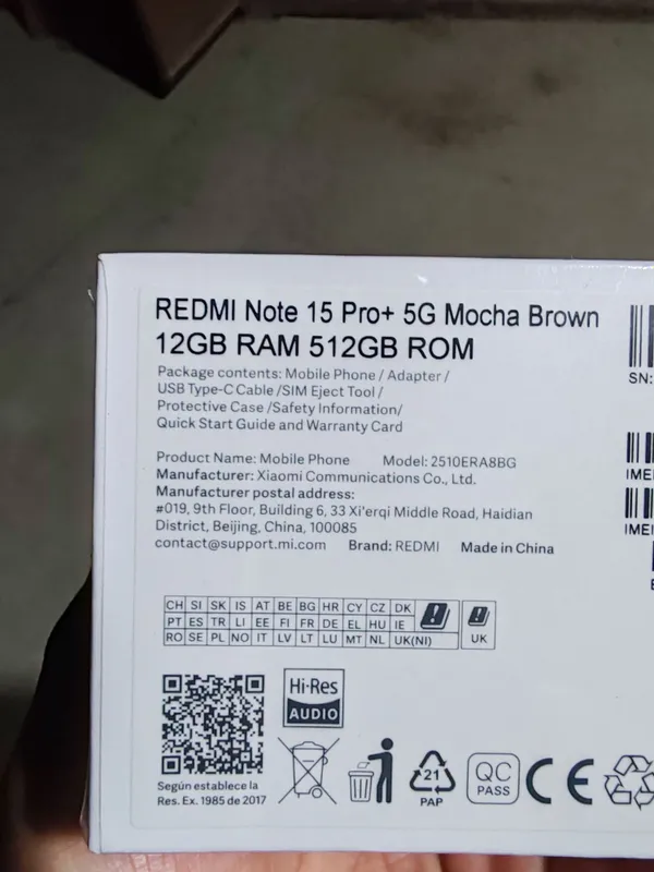Redmi note 15 pro puls 512gb 2