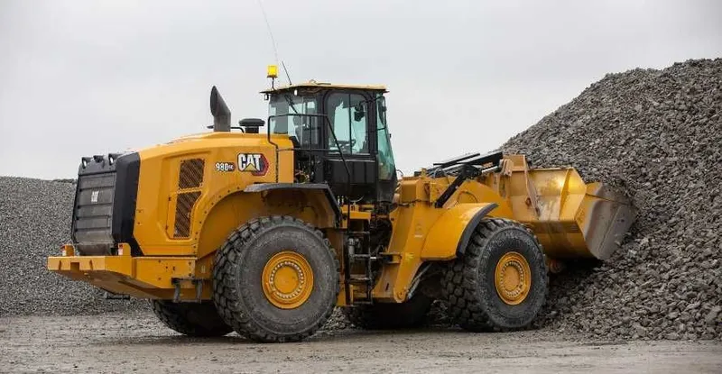 Фронтал юклагич CAT 980, Фронтальный погрузчик CAT 980 — фото 1